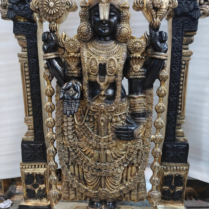 Brass Tirupathi Balaji Idol Large Size 5 Feet by vendor-unknown - Hindu Gods (View 16)