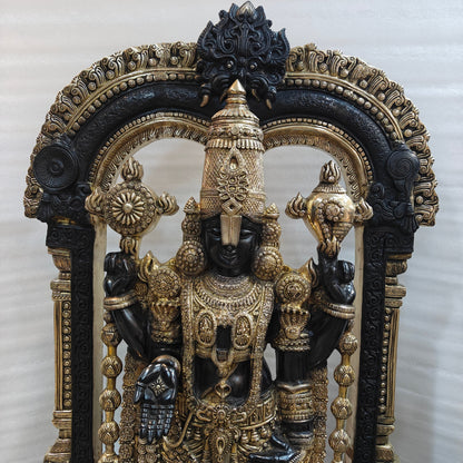 Brass Tirupathi Balaji Idol Large Size 5 Feet by vendor-unknown - Hindu Gods (View 13)