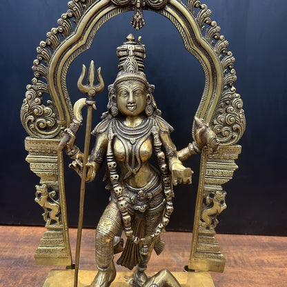 Brass Goddess Large Kali Statue 21 Inch by vendor-unknown - Hindu Gods (View 7)