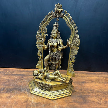 Brass Goddess Large Kali Statue 21 Inch by vendor-unknown - Hindu Gods (View 10)