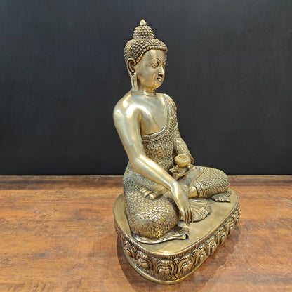Brass Medicine Buddha Statue For Home Decor 22 Inches by vendor-unknown - Buddha (View 6)