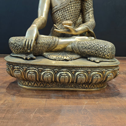 Brass Medicine Buddha Statue For Home Decor 22 Inches by vendor-unknown - Buddha (View 9)