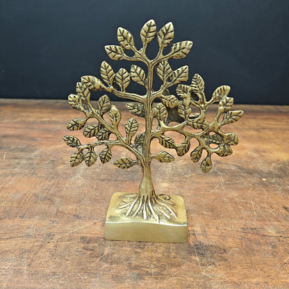 Brass Kalpavriksha Life Of Tree Decorative Showpiece 7 Inch by vendor-unknown - Decor (View 5)
