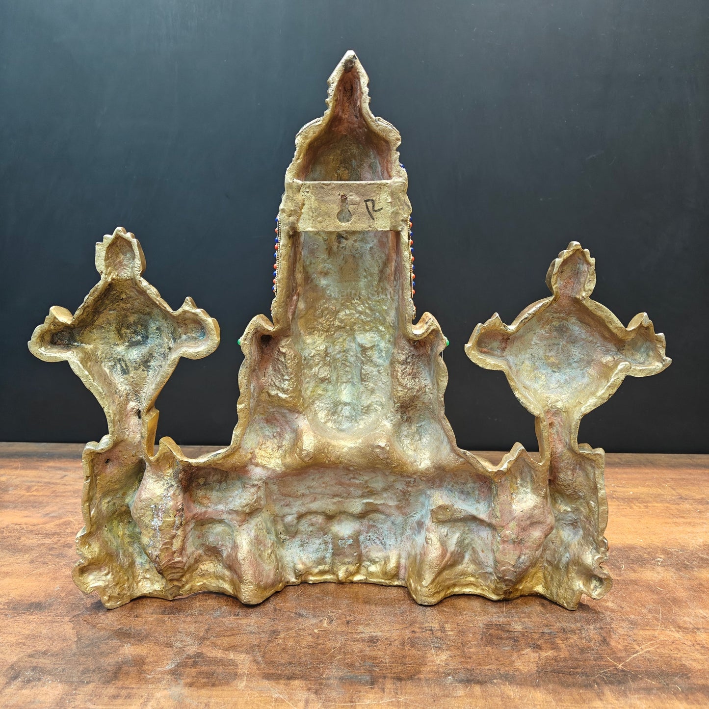 Brass Tirupati Balaji Face Wall Hanging 18 Inches