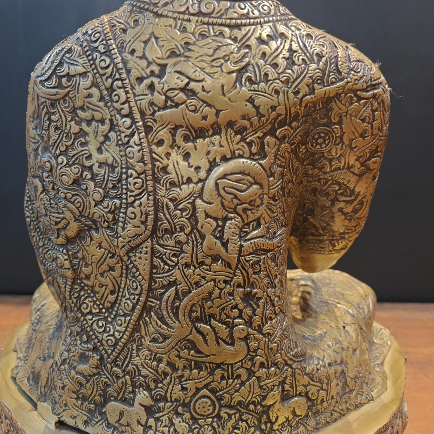 Brass Blessing Buddha Statue 2 Feet