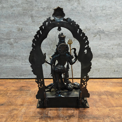 Brass Goddess bhadra Kali Statue Antique Finish 2 Feet by vendor-unknown - Hindu Gods (View 8)
