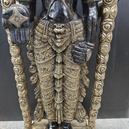 Brass Large Tirupati Balaji Idol Venkateshwara 5 Feet by vendor-unknown - Hindu Gods (View 8)