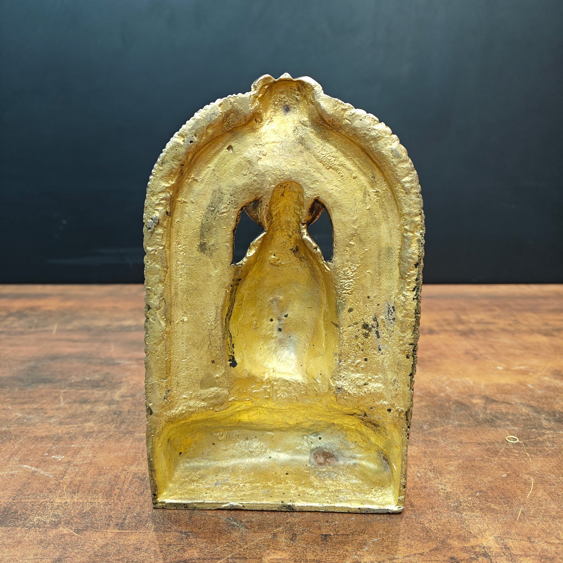 Brass Lord Shiva Face with Kirtimukha Statue 8 Inch - Image 7