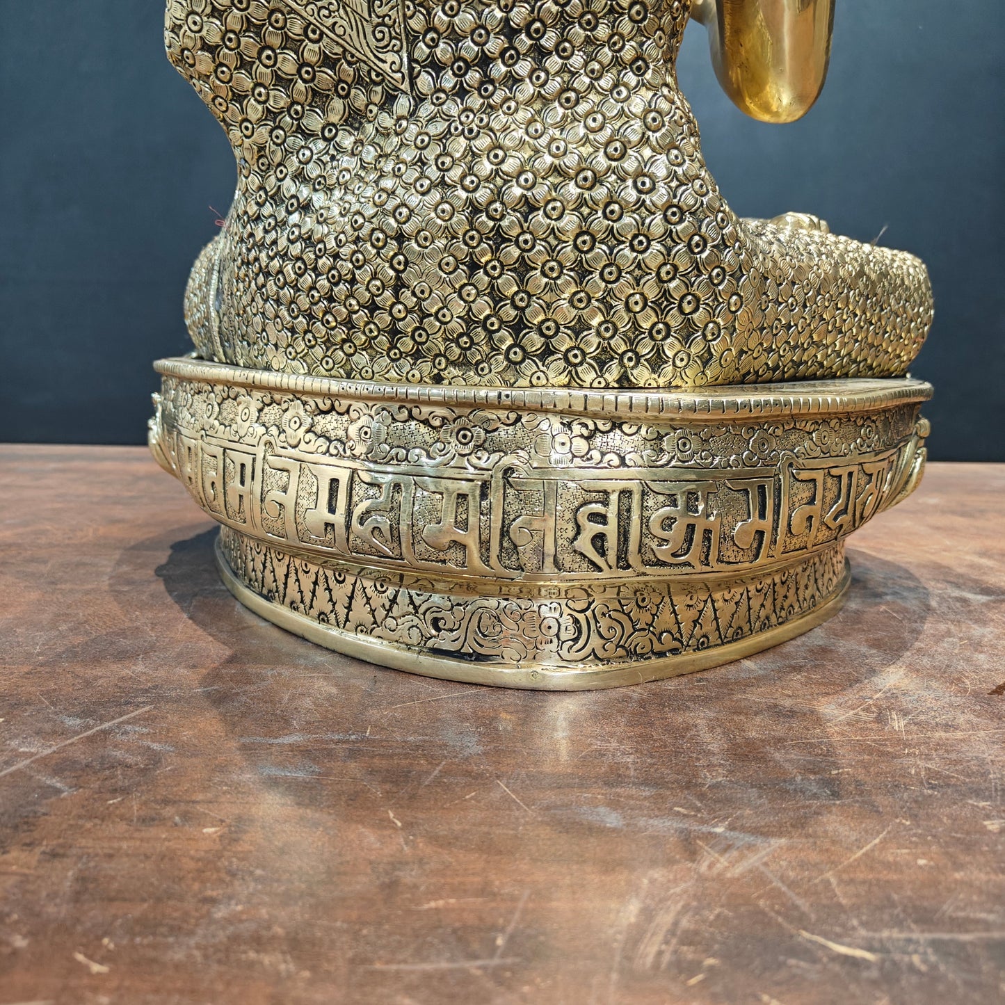 Brass Superfine Blessing Buddha Statue 2 Feet
