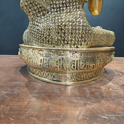 Brass Superfine Blessing Buddha Statue 2 Feet by vendor-unknown - Buddha (View 9)