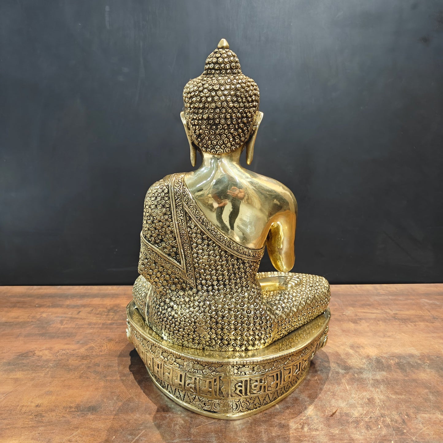 Brass Superfine Blessing Buddha Statue 2 Feet