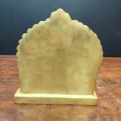 Brass Fine Kartikeya Murugan Idol Golden Finish 9 Inch by vendor-unknown - Hindu Gods (View 6)