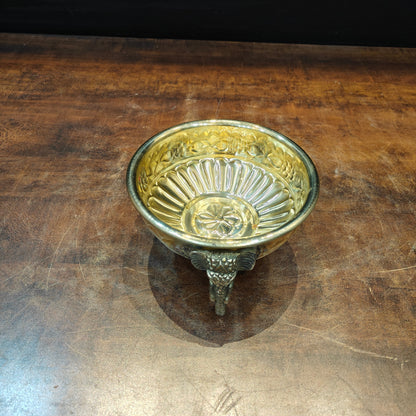 Brass Sheet Lightweight Urli With Elephant Legs 6 Inch by vendor-unknown - Decor (View 6)