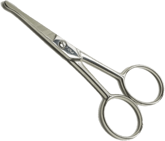 Chrome Nose Hair Trimmer with Safety Tip