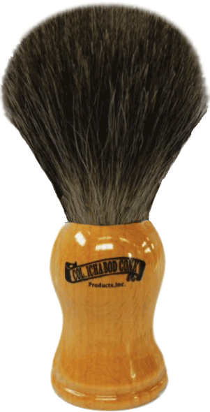 Col. Conk Badger Shaving Brush, H:105, K:20, Beech Wood Handle