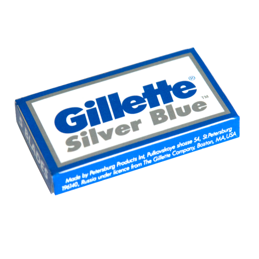 Gillette Silver Blue Double Edge Blades - 5 pack - Eco-friendly - Sama Homes