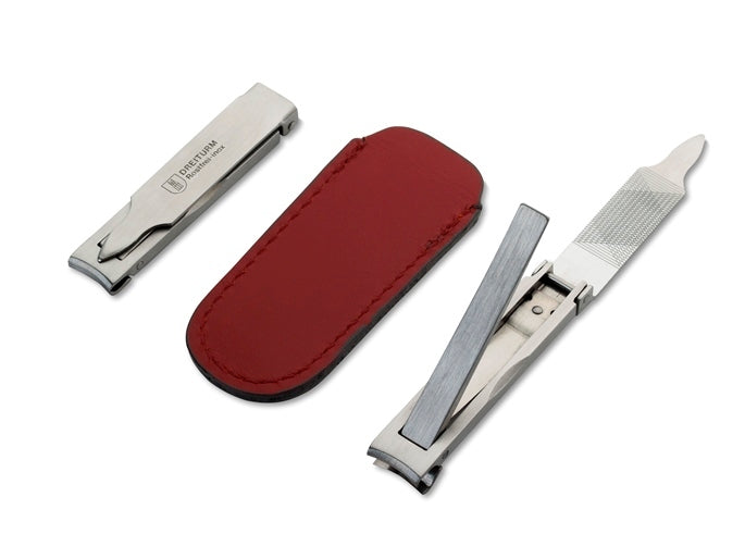 Dreiturm Flatfold Nail Clipper in Leather Case - Eco-friendly - Sama Homes
