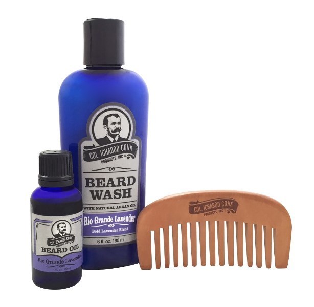Rio Grande Lavender & Sm. Comb Beard Kit #4040 - Eco-friendly - Sama Homes