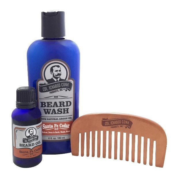 Santa Fe Cedar & Sm. Comb Beard Kit #4041 - Eco-friendly - Sama Homes