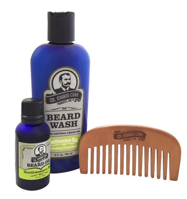 Southwestern Sun & Sm. Comb Beard Kit #4042 - Eco-friendly - Sama Homes