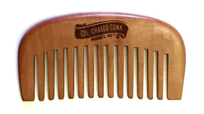 Col. Conk Small Peachwood Beard Comb - Eco-friendly - Sama Homes
