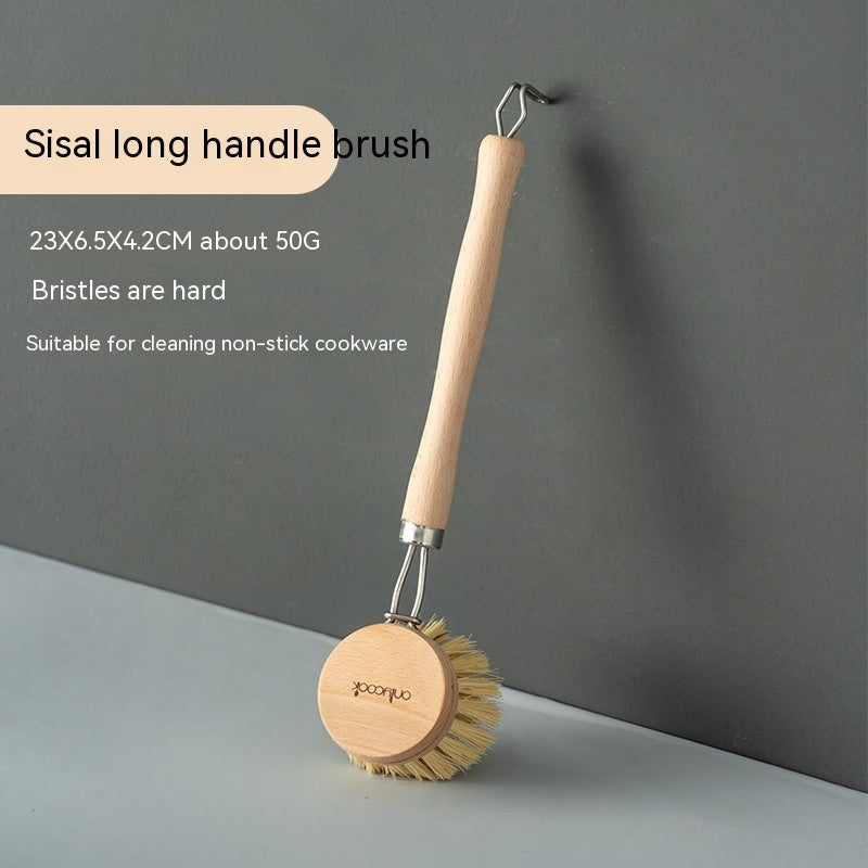 Premium Wok Cleaning Brushes – Horse Hair, Sisal & Palm Options for Daily Kitchen Cleaning - Image 7