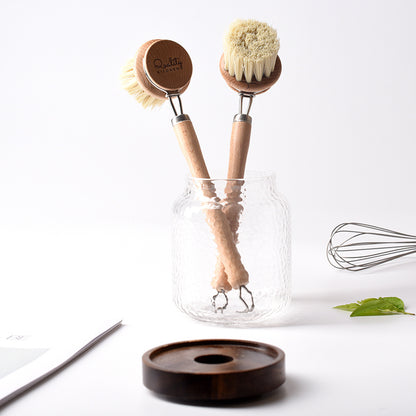 Wooden Handle Pot Brush – Eco-Friendly Cleaning Brush by SAMA Homes - 0 (View 4)