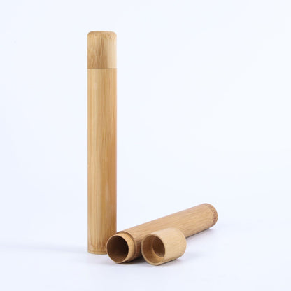 Eco-Friendly Bamboo Toothbrush Travel Case – Portable & Hygienic by SAMA Homes - 0 (View 2)