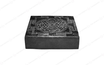 Premium Handmade Shaligram Shree Yantra by SAMAHealing - Yantra (View 4)