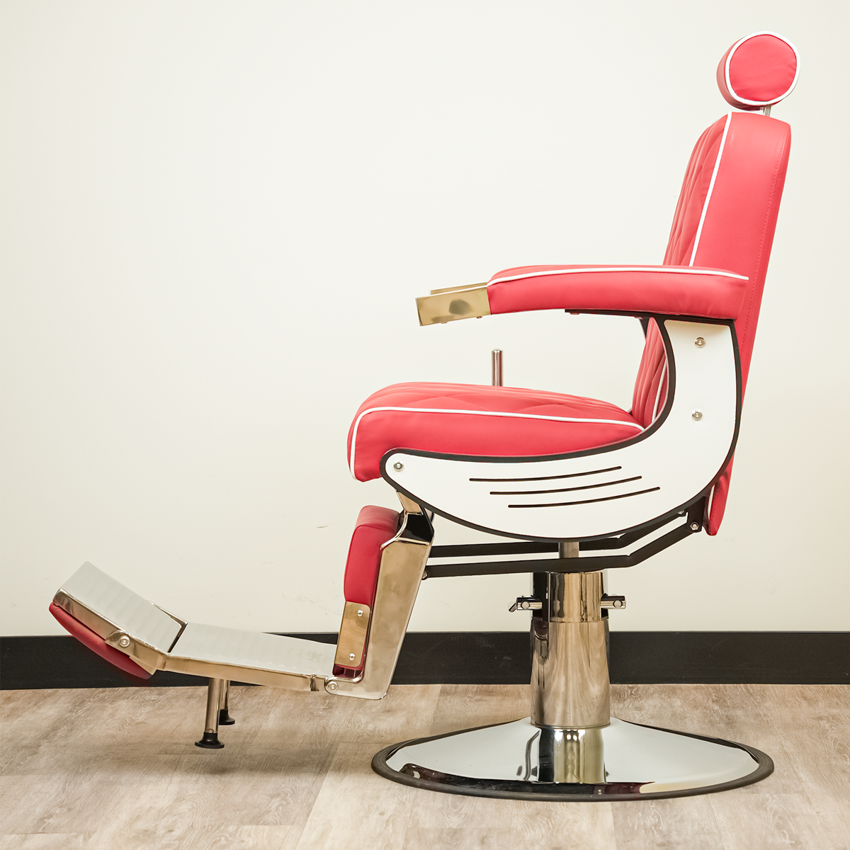 Bursa 2.0 Barber Chair - Red by Elite - Sustainable Living (View 4)