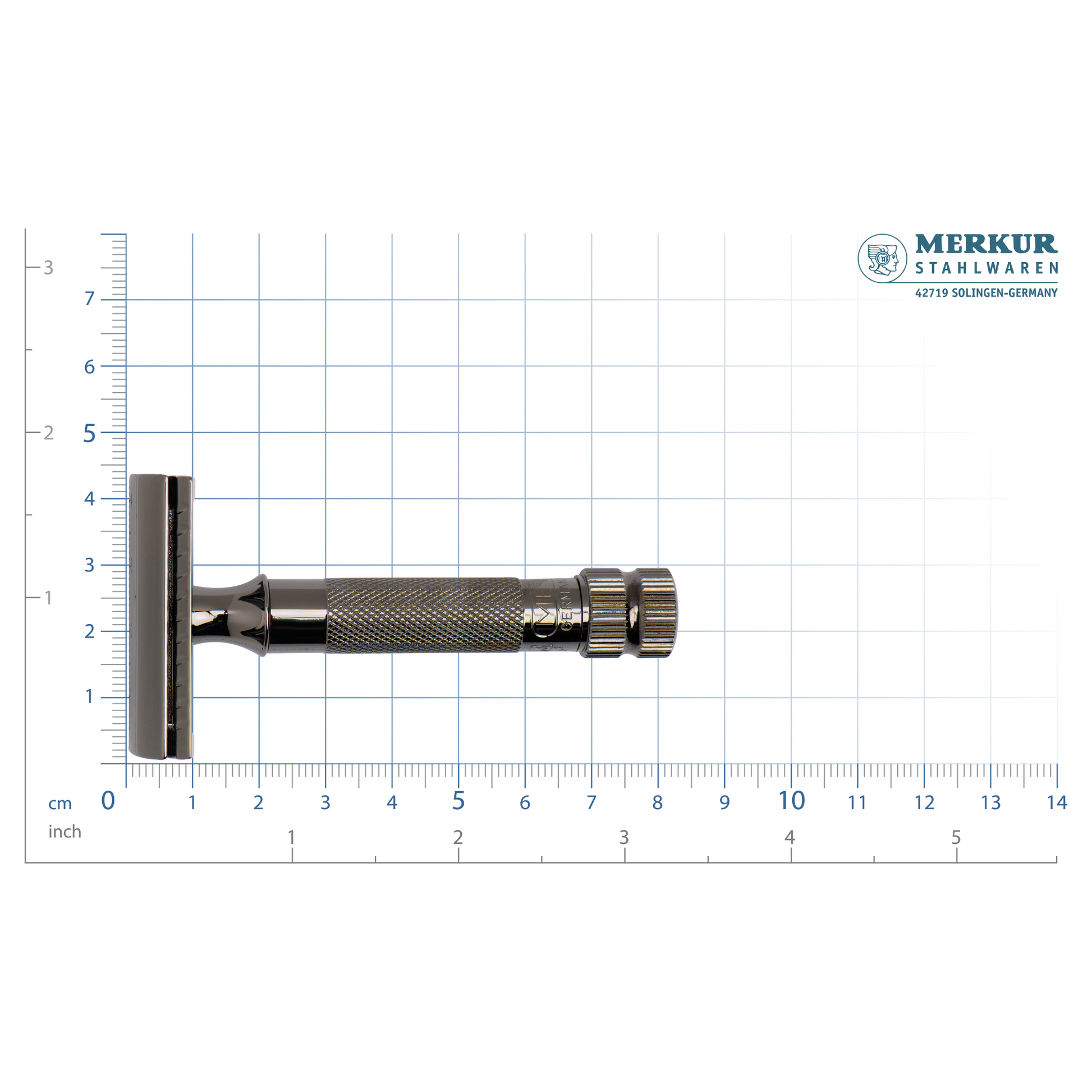 MERKUR Safety Razor 34C Metallic Grey by Merkur - Safety Razor (View 4)