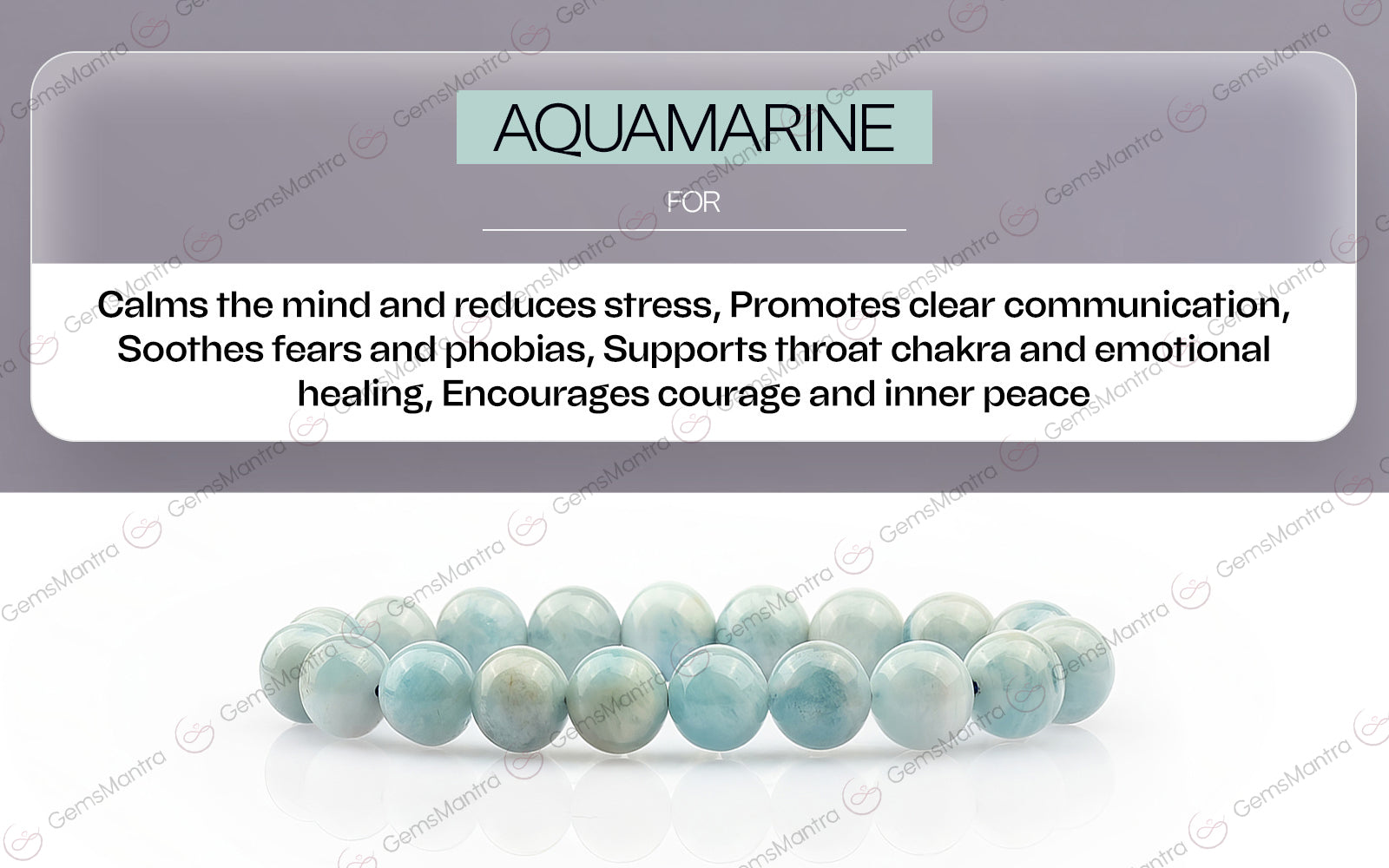Aquamarine Bracelet - Image 4