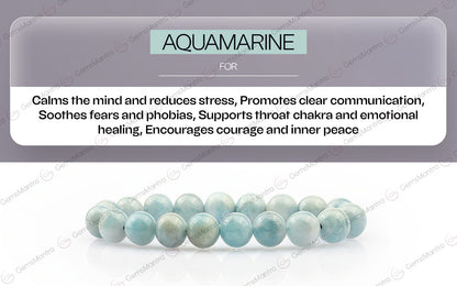 Aquamarine Bracelet by SAMAHealing - Sustainable Living (View 4)