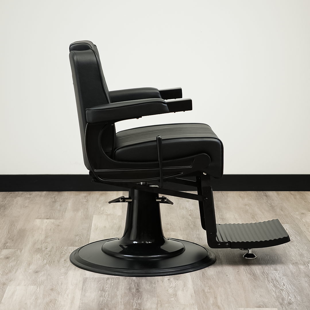 Cedrus Barber Chair - Black by LEVANT BARBER EQUIPMENT - Sustainable Living (View 4)