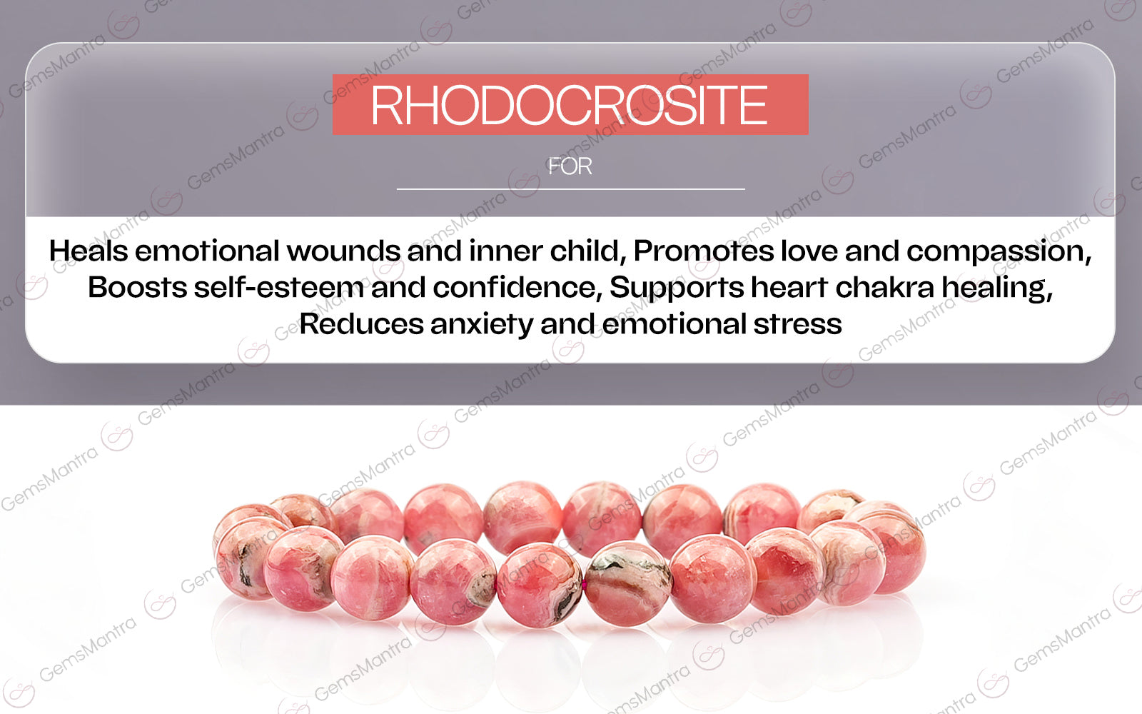 Original Rhodocrosite Bracelet with Certificate - Image 4