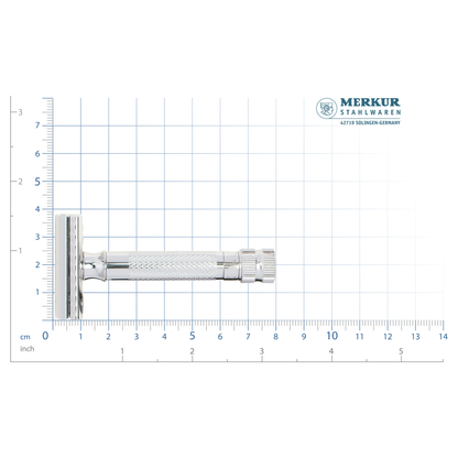 MERKUR 34 ADJ, adjustable Safety Razor in Bright Chrome by Merkur - Safety Razor (View 4)