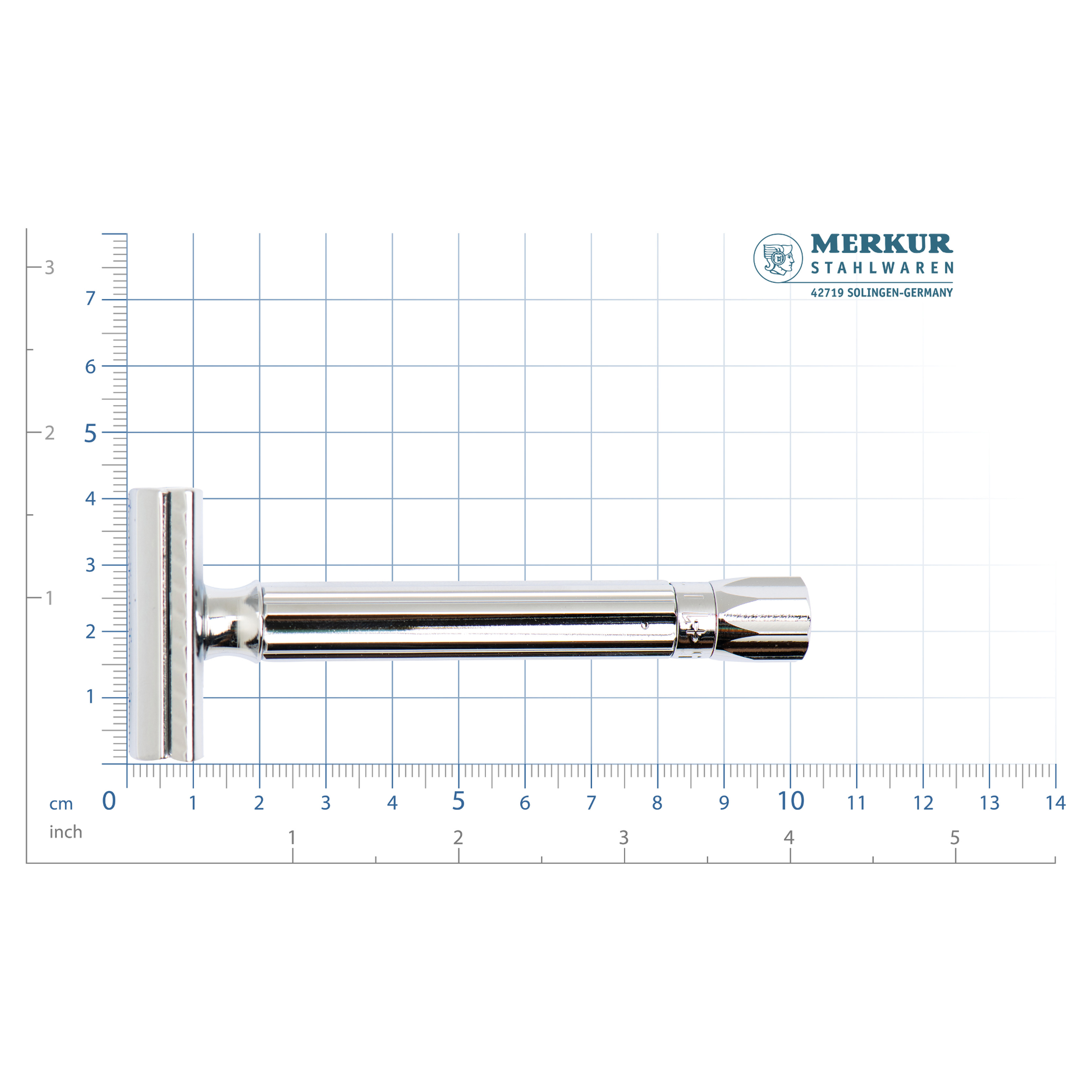 MERKUR 510 Progress, Adjustable Safety Razor With Bright Chrome Metal Knob by Merkur - Safety Razor (View 4)