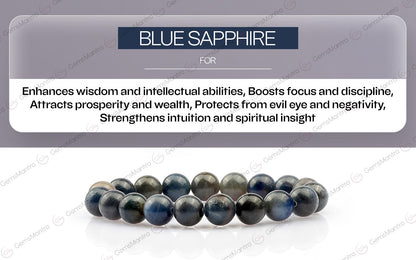 Blue Sapphire Bracelet by SAMAHealing - Sustainable Living (View 4)