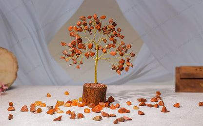 Small Red Jasper Crystal Tree by SAMAHealing - Sustainable Living
