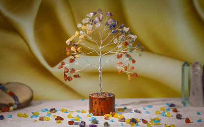 Small Seven Chakra Crystal Tree by SAMAHealing - Sustainable Living (View 4)