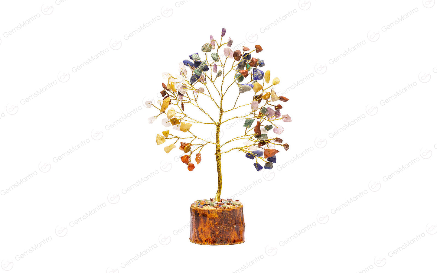 Small Seven Chakra Crystal Tree