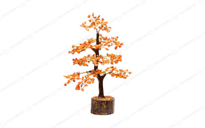 Wooden Carnelian Crystal Tree by SAMAHealing - Sustainable Living (View 2)