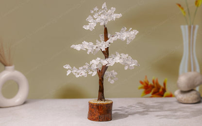 Wooden Crystal Quartz Tree by SAMAHealing - Sustainable Living (View 4)
