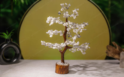 Wooden Rainbow Moonstone Crystal Tree by SAMAHealing - Sustainable Living (View 4)