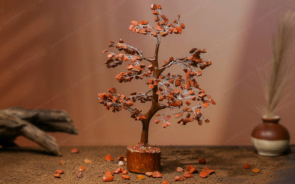 Wooden Red Jasper Crystal Tree by SAMAHealing - Sustainable Living (View 4)
