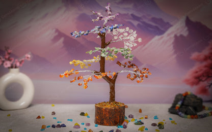 Wooden Seven Chakra Crystal Tree by SAMAHealing - Sustainable Living (View 4)