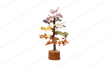 Wooden Seven Chakra Crystal Tree by SAMAHealing - Sustainable Living (View 2)