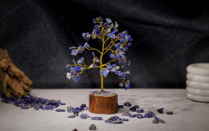 Small Sodalite Crystal Tree by SAMAHealing - Sustainable Living