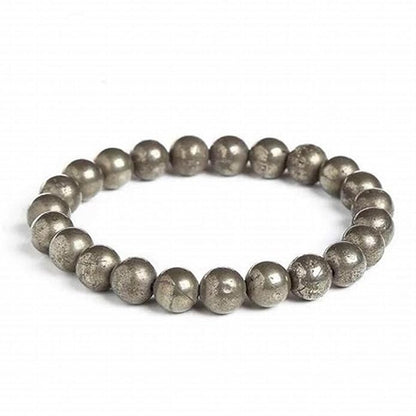Original Raw Pyrite Bracelet Certified | Attracts Money and Boost Confidence | Astrology Bracelet for Men and Women by SAMAHealing - simple (View 7)
