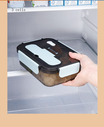 Kitchen Lunch Box Work Student Outdoor Activities Travel Microwave Heating Food Container Plastic Bento Box Storage Snacks Boxes – Image 7